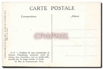 Canhão de 105 longo capturado na Champagne — Museu dos Invalidos — Coleção da Solução Pautauberger — Verso
