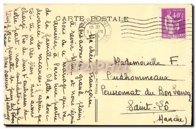 Os Escoteiros da França — O clã na Estrada — Cl. Jos Le Doaré, Serviço de Fotografia Q.G.-S.D.F. — Verso