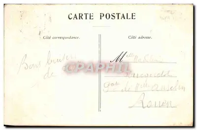 Kurczak rasy Nangasaki — Cliché Gaillard — Wydawca Gaillard — Rewers