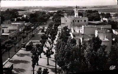 Port-Lyautey — O Bairro do Mercado e a Avenida Foch — Cie des Arts Photomécaniques