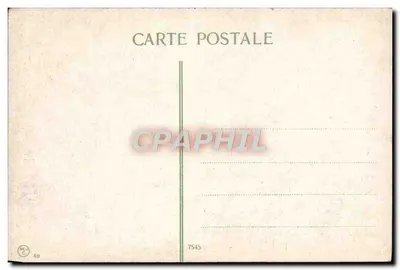 Vintage Postcard Embassy of Germany in Pera, Constantinople — Back