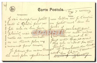Luik — Kerk van Sint-Jakob — Nélas, Brussel, Serie Luik No. 109 — Achterkant