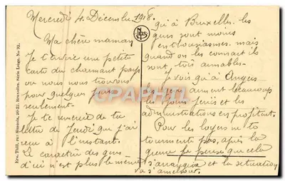 Liège — Les Terrasses et la Meuse — Wydawca Leus, seria 92 — Rewers