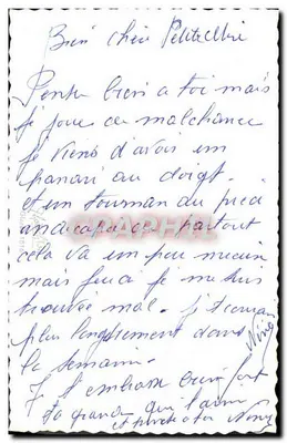 Waza i róża — kompozycja kwiatowa — wydawca nieznany, numer serii nie widoczny — Rewers