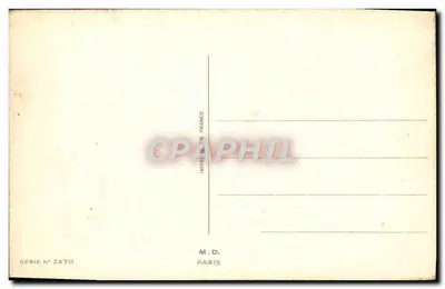 Buquê de rosas e flores — ZIGOLT — Série N° 2470 — Verso