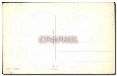 Arranjo de orquídeas — Cesto decorado com fitas e borboletas — ZSOLT — Série N°2470 — Verso