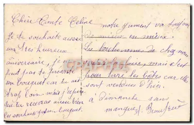 Miłość — Urodziny — Velouté 781 — Rewers
