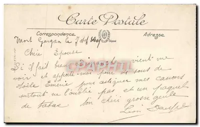 Arras — Interior da Estação — Instalação de defesas com baluartes — Vise Rarls n° 569 — Verso
