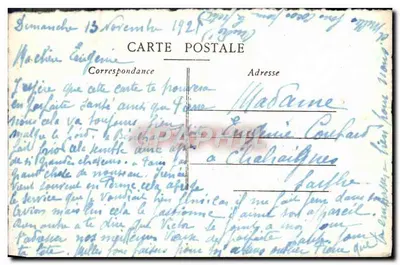 Fleur de trèfle et pensée — Bonne Fête ! — Wydawca nieznany, numer serii nieczytelny — Rewers
