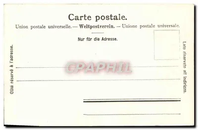 Alpy Bernojskie i Morskie Chmury widziane z Chaumont — E. Chiffolle, fot., Neuchâtel — Rewers