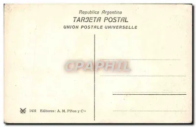 Banco del Uruguay (Entre Ríos) — Banco de Italia y Río de la Plata — wydawca A.M. Piñón y Cía, nr 1431 — Rewers