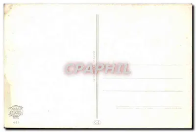 Dwie młode kobiety na zimowym krajobrazie — Éditions Univers Espagne, nr 491 — Rewers