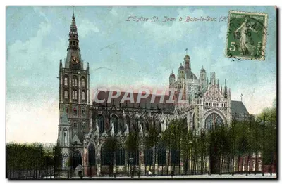 A Igreja de São João em Bois-le-Duc (H) — editor desconhecido, número de série não visível