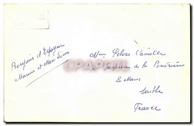 Place centrale avec fontaine — Maure — éditeur non visible — Verso