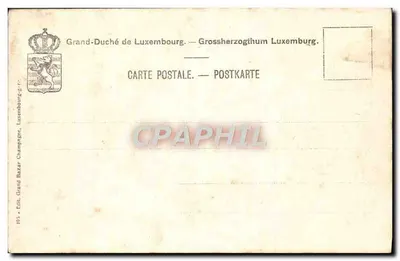 Luxemburg — Dolina Pétrusse — Grand Bazar, Luxemburg — Rewers