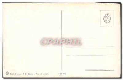 S. Margherita Ligure - Zatoka — Edit. Brunner & C., Como, nr 401-46 — Rewers
