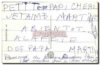 Pescador com caroços — Chaperon Jean — Humorística 543 — Verso