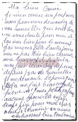 Cena invernal com casa nevada — 'Bom Ano' — GL — Verso