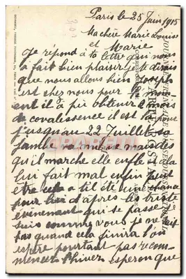 Mulher segurando uma criança — desenho de Welfaine — 1913 — Verso
