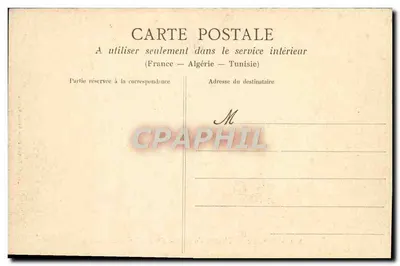 Saint-Nazaire — A entrada do porto - Saída de um navio de passageiros — Coleção Décrét frères, Nantes, n°45 — Verso