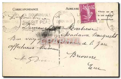 La Bourboule — Zespół termalny — LL — Rewers