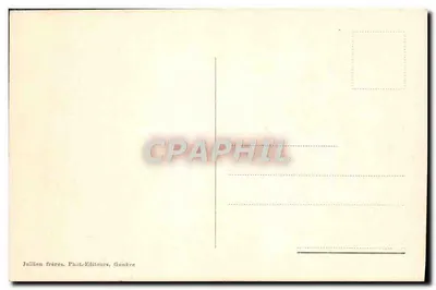 Chamonix — O mar de gelo visto da Flégère — J.J. 6646 — Verso