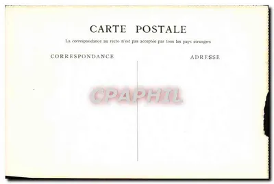 Ch. de fer à Crémallière du Mont-Blanc — Col de Voza — uitgever niet zichtbaar — Achterkant