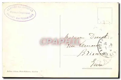 Subida a una Punta — J. J. 7840 — Julien Frères, Ginebra — Reverso