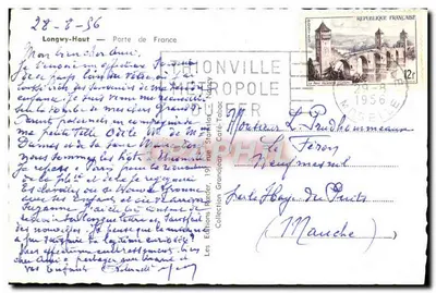 Porte de France — Longwy — editor Roeder — Verso