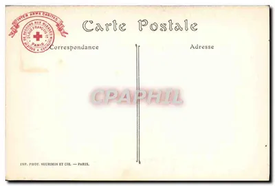 O Mont-des-Oiseaux (próximo a Hyères) — « Sociedade de Socorro aos Feridos Militares » — A Capela. Imp. Fot. Neurdein e Cia. — Paris. — Verso