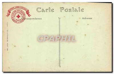 Le Mont-des-Oiseaux, perto de Hyères — Sociedade de Socorro aos Feridos Militares — n°27 — Verso