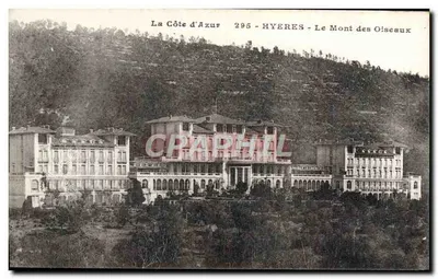 Hyères - O Monte dos Pássaros — Editor La Côte d'Azur, n° 295