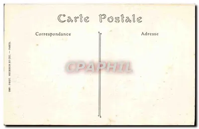 Grasse (Alpes-Maritimes) — Kąt Ogrodu Publicznego — Imp. Fot. Neurdein et Cie, Paryż — Rewers
