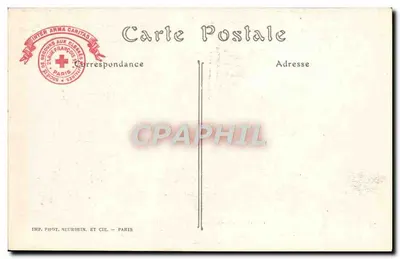 Il Mont des Oiseaux (Sures) — « Société de Secours aux Blessés Militaires » — Il Salone. — IMP. PHOT. NEURDEIN ET CIE, PARIS — Verso