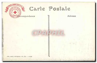 O Monte dos Pássaros (perto de Hyères) — Casa de Convalescência e Villas Dependentes — Sociedade de Socorro aos Feridos Militares — Verso