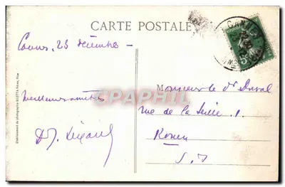 CANNES — Widok z Kalifornii i Górz Estérel — Zakład fotografii GILETTA, Nice, nr 413 — Rewers