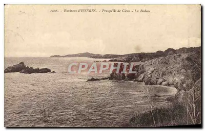 Aproximadamente Hyères - Presqu'île de Giens - La Badine — Edição A. Chanoine, 1206