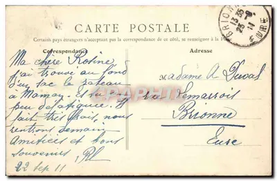Dennemont (S.-et-O.) — Torre Duval — B.F., Paris — Verso