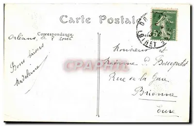 Orléans — Sala dos Casamentos do Hotel de Ville — Lareira Renascentista — ND. Fot. — N°17 — Verso