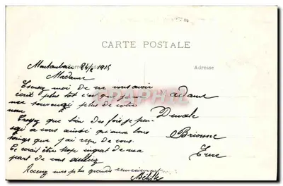 Montauban - Cours Foucault — widok basenu i alei — Daynes, wyd. — Rewers