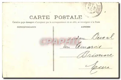 Paris - Hôpital Trousseau - Pavillon Guérin — éditeur Papeterie-Mercerie Ladmiral — Rewers