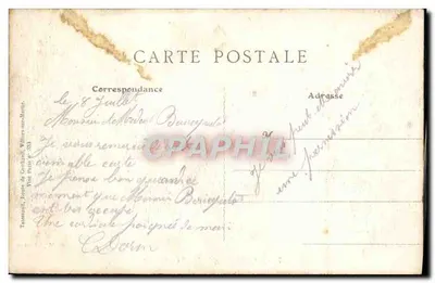 Rue de Lille — Tournai — B. M. Bethune — Verso