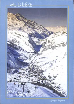 वैल डी इसेर — व्यापक दृश्य, चेव्रिल बांध के ऊपर से टेट डी सोलेज़ से — इमेज डी सावोइ, रिचर्ज जी ओ द्वारा निर्मित