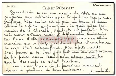 VILLERS-sur-MER — En la playa — vlm 9 — Reverso