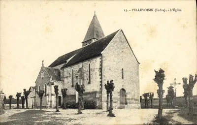 Pellevoisin (Indre) — A Igreja — G. Tanchon, fotografia, coleção