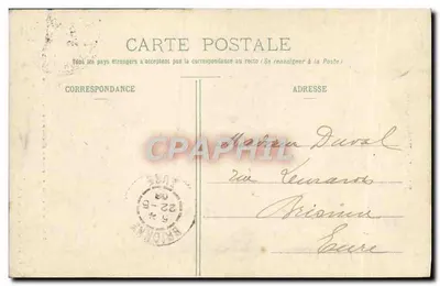 Biarritz Pittoresque — Flota w Biarritz — Na Skale Niepokalanego Panny Maryi — N° 20 — Wydawnictwo A. Simons — Fotografia Ruffin — Rewers