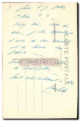 Ponte suspensa sobre a Nive, vista sobre as Montanhas de Ursouya — Cambo-les-Bains — Edição Barbé-Larré, n°12 — Verso