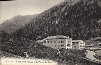 Col de la Forclaz i Pointe de Bovine — M.C. 530 — wydawca nie widoczny