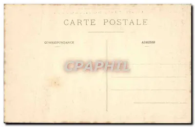 Azay-le-Rideau (Indre-et-Loire) — O Castelo (fachada meridional) — H. B. 8 — Verso