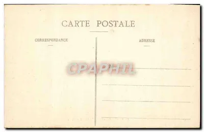 Katedra w CHARTRES — Portal Południowy — Ch. Foucault, wyd., Dreux, nr 3 — Rewers